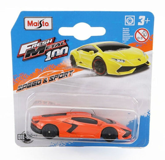 LAMBORGHINIランボルギーニ REVUELTOレヴエルト HYBRIDハイブリッド 2023 オレンジ / MAISTO 1/55 ミニカー