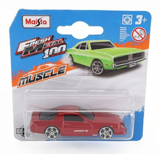 CHEVROLETシボレー IROC Z 1980 レッド / MAISTO 1/55 ミニカー