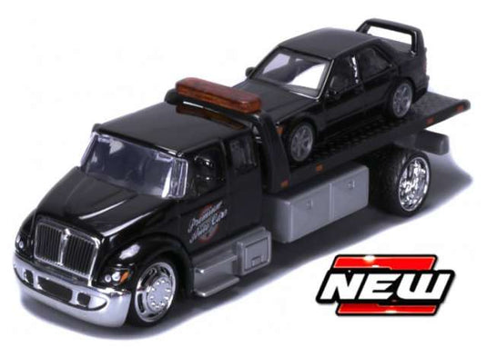 2021 インターナショナル デュマスター & メルセデスベンツ 190E 積載車 / MAISTO 1/64 ミニカー