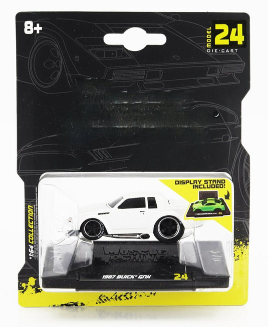BUICKビュイック GTX CUSTOMカスタム 1987 ホワイト / MAISTO 1/64 ミニカー