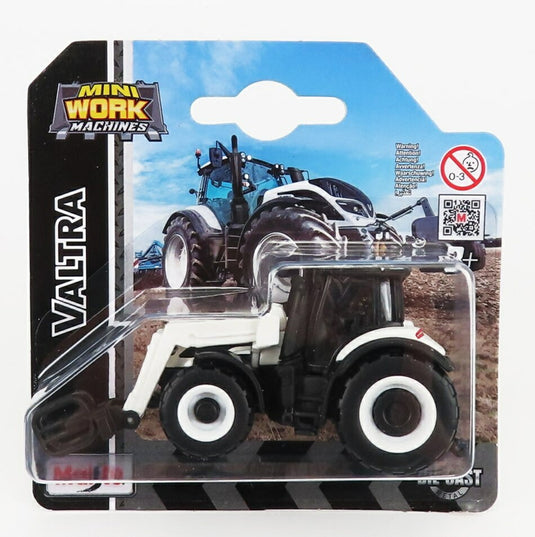 VALTRAバルトラ Q305 TRACTORトラクター 2018 ホワイトブラック / MAISTO 1/64 ミニカー
