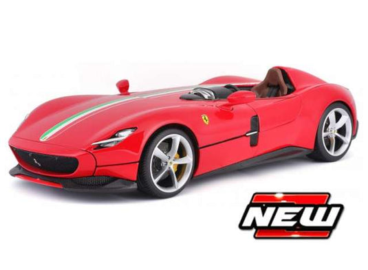 フェラーリ モンツァ SP-1 カブリオレ レッド Ferrari Monza SP1 ミニカー / MAISTO 1/64 ミニカー