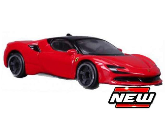 フェラーリ SF90 ストラダーレ レッド/ブラック Ferrari SF90 ミニカー / MAISTO 1/64 ミニカー