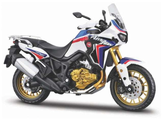 ホンダ アフリカツイン DTC レッド/ホワイト/ブルー Honda Africa Twin / MAISTO 1/18 ミニカー