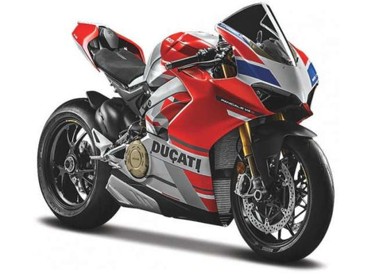 ドゥカティ パニガーレ V4 S コルセ レッド/ホワイト Ducati バイク ミニカー / MAISTO 1/18 ミニカー