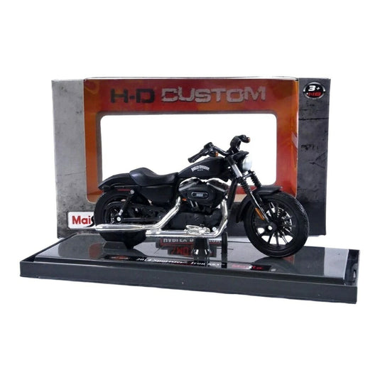ハーレーダビッドソン スポーツスター アイアン 883 2014 ブラック / Maisto 1/18 ミニカー