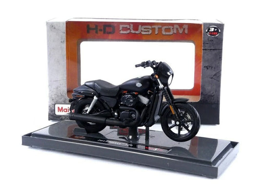 ハーレーダビッドソン ストリート750 2015 ブラック / Maisto 1/18 ミニカー