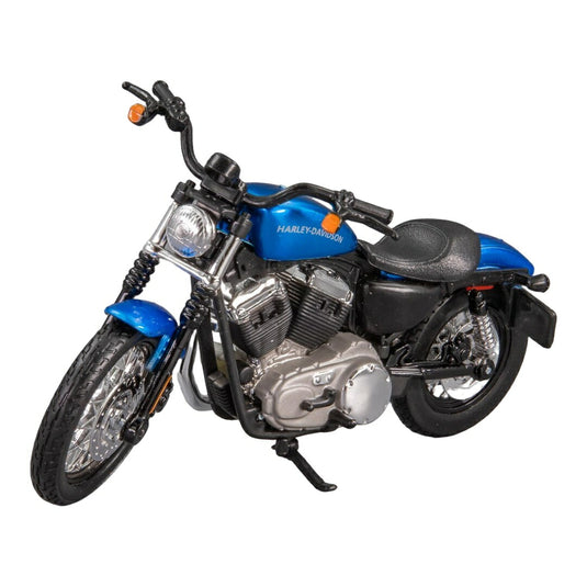 Harley-Davidson ハーレーダビッドソン XL 1200N Nightster 2012 ブルーメタリック ダイキャストモデル ミニカー /MAISTO 1/18