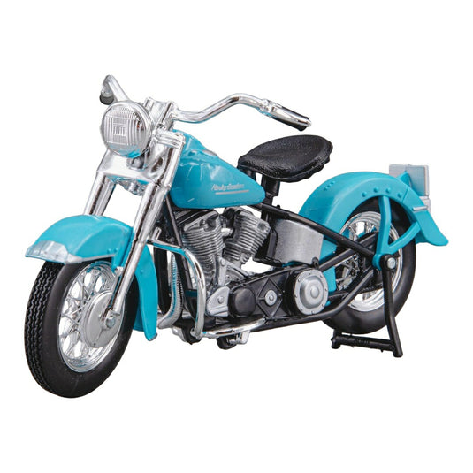 Harley-Davidson 74FL Hydra Glide 1953 ライトブルー ダイキャストモデル ミニカー /MAISTO 1/18