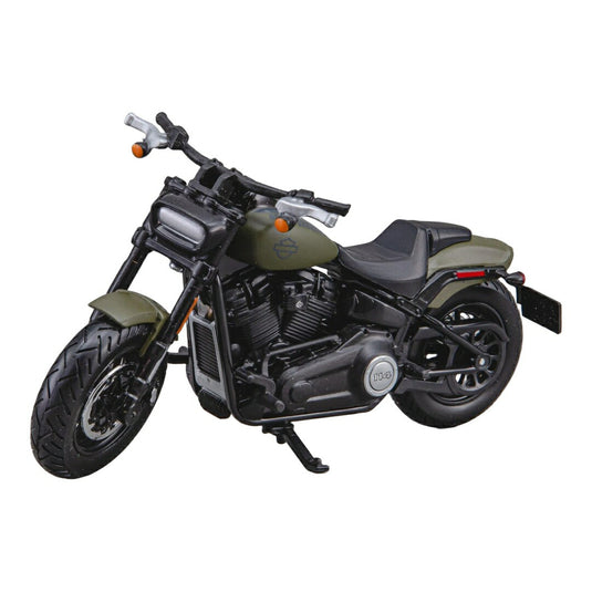 Harley-Davidson ハーレーダビッドソン Fat Bob 114 2022 カーキ ダイキャストモデル ミニカー /MAISTO 1/18