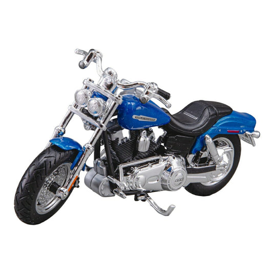 Harley-Davidson ハーレーダビッドソン FXDFSE CVO Fat Bob 2009 ブルーメタリック ダイキャストモデル ミニカー /MAISTO 1/18