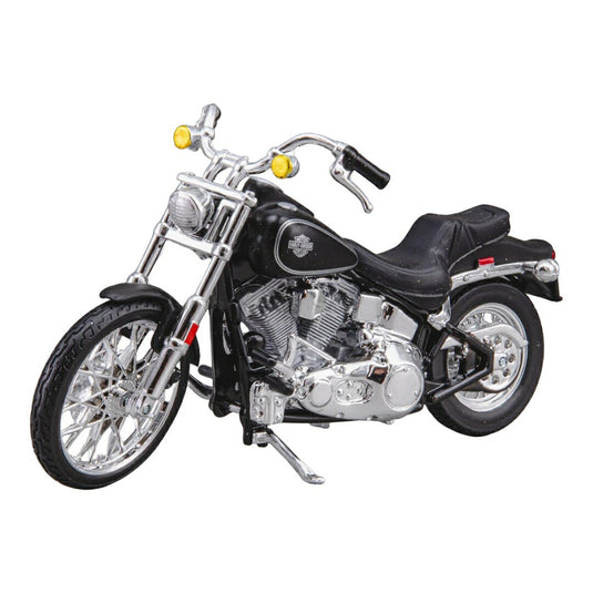 Harley-Davidson FXST Softtail 1984 ブラック ダイキャストモデル ミニカー /MAISTO 1/18