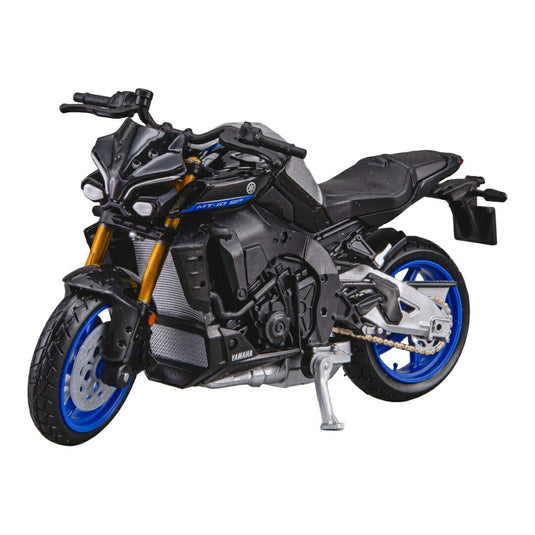 Yamahaヤマハ MT-10 SP ブラック シルバー ダイキャストモデル ミニカー /MAISTO 1/18
