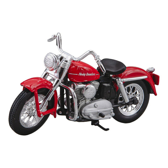 Harley-Davidson K Model 1952 レッド ダイキャストモデル ミニカー /MAISTO 1/18