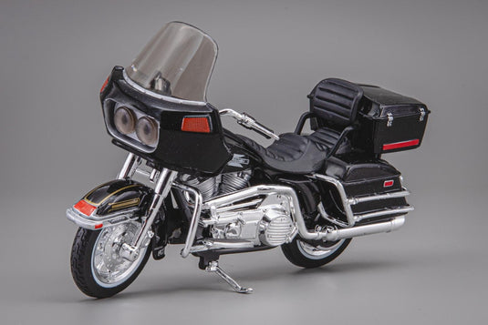Harley Davidsonハーレーダビッドソン FLT Tour Glide 1988 ブラック /Maistoマイスト 1/18 ミニカー