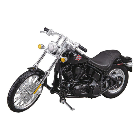 Harley-Davidson 2002 FXSTB Night Train ナイトトレイン ブラック ダイキャストモデル ミニカー /MAISTO 1/18