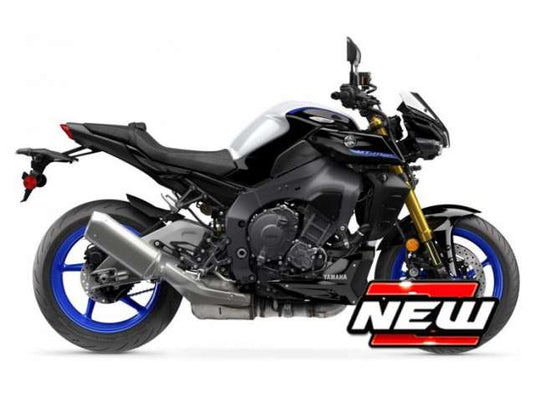 ヤマハ MT-10 SP ブラック/シルバー/ブルー Yamaha MT-10 バイク / MAISTO 1/18 ミニカー