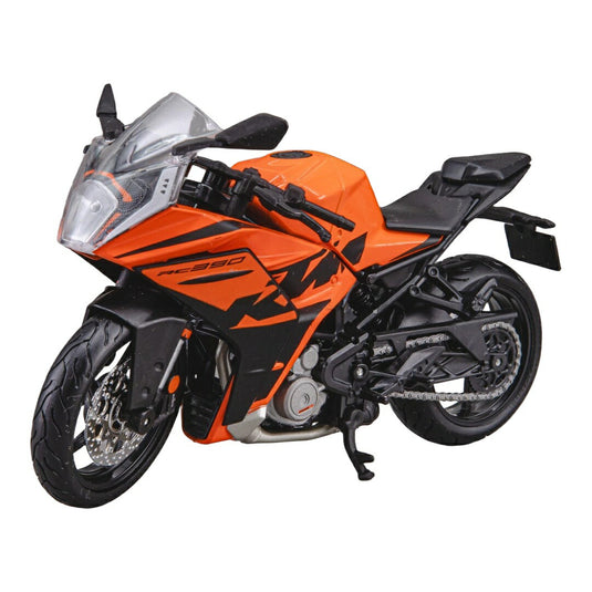 KTM RC 390 2018 オレンジ ブラック ダイキャストモデル ミニカー /MAISTO 1/12