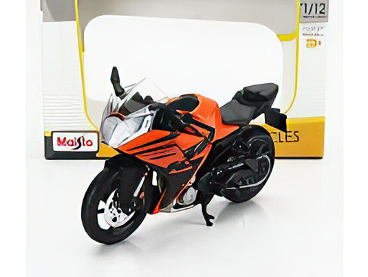 KTM RC390 2022 ORANGE BLACK/MAISTO 1/12ミニカー バイク