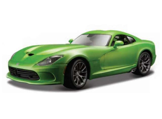 2013 ダッジ バイパー メタリックグリーン Dodge Viper ミニカー バイパー / MAISTO 1/18 ミニカー