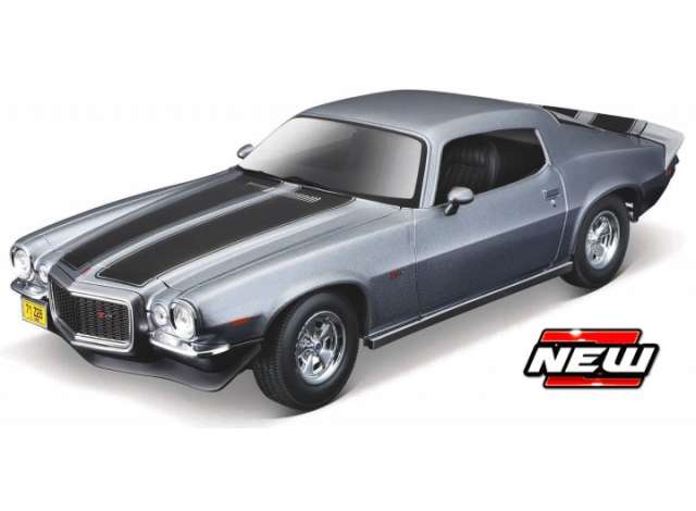 1971 シボレー カマロ Z/28 グレー/ブラック/ MAISTO  1/18 ミニカー