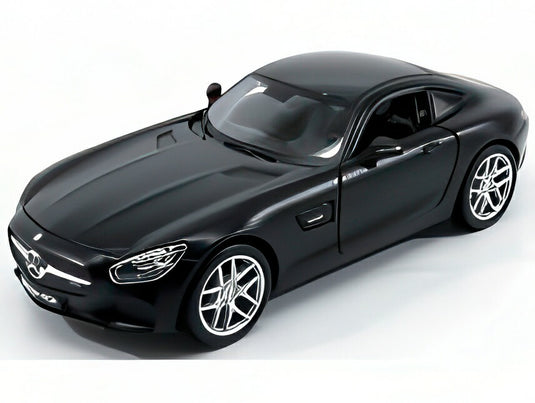 MERCEDES BENZ GTS AMG (C190) 2014 マットブラック/ MAISTO 1/24 ミニカー