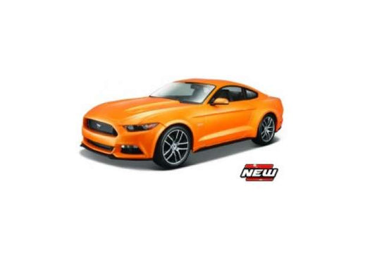 2015 フォード マスタング GT オレンジ 2015 Ford Mustang GT / MAISTO 1/18 ミニカー