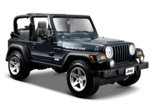 ジープ ラングラー ルビコン ディープブルー Jeep Wrangler ミニカー / MAISTO 1/24 ミニカー