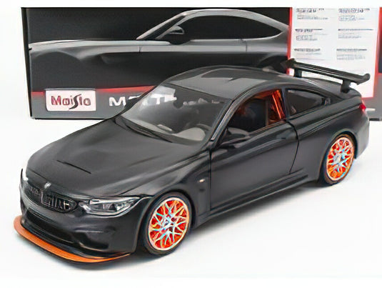 BMW 4-SERIES M4 GTS COUPE (F82) 2016 MATT BLACK/MAISTO 1/24ミニカー