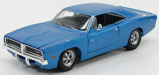 DODGE チャージャー R/T 1969 ライトブルーメタリック/ MAISTO 1/25 ミニカー