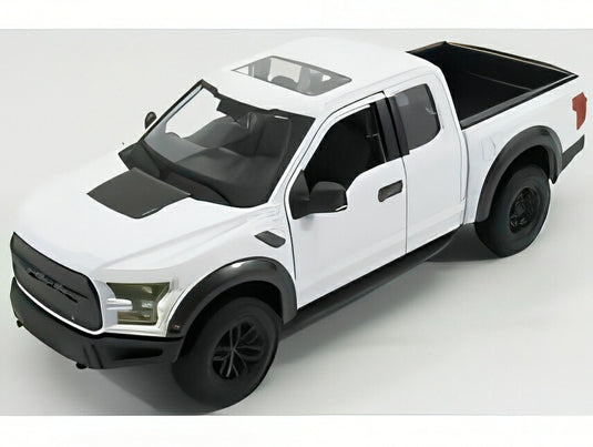 FORD USA F150 RAPTOR ピックアップ 2017 ホワイト/ MAISTO 1/24 ミニカー