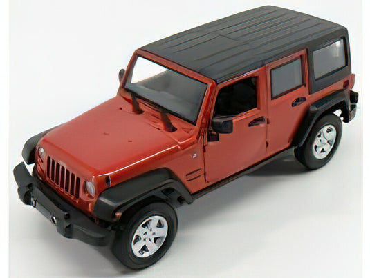 2015 ジープ ラングラー アンリミテッド メタリックオレンジ Jeep Wrangler / MAISTO 1/24 ミニカー