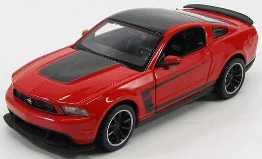 FORD USA マスタング BOSS 302 2012 オレンジ ブラック/ MAISTO 1/24 ミニカー