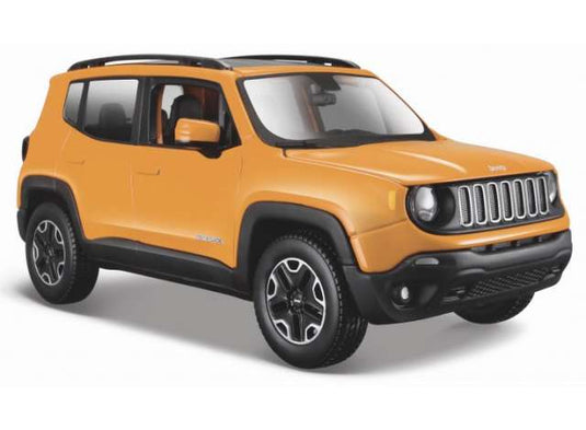 ジープ レネゲード オレンジ Jeep Renegade ミニカー 四駆 ジープ / MAISTO 1/24 ミニカー