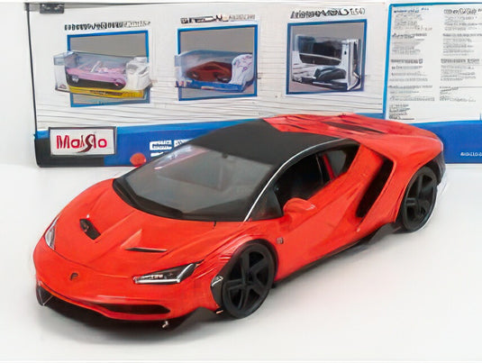 LAMBORGHINI CENTENARIO LP7704 2016 ORANGE BLACK/MAISTO 1/18ミニカー