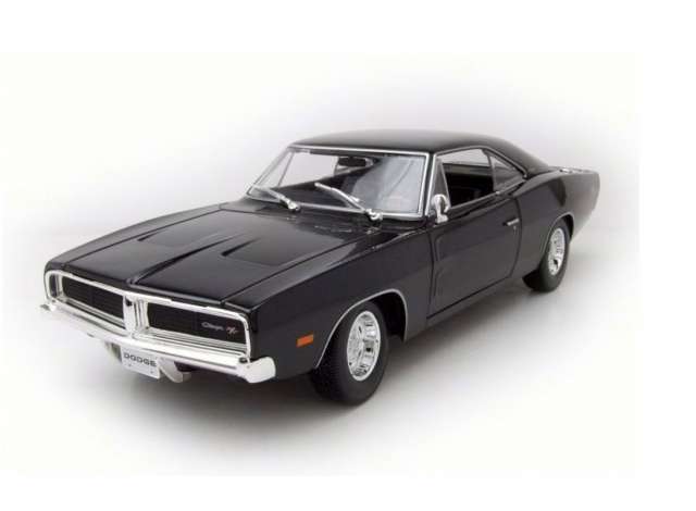 1969 ダッジ チャージャー R/T ブラック/ MAISTO  1/18 ミニカー