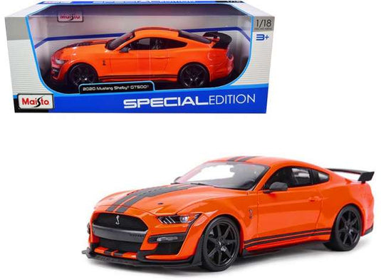 2020 フォード シェルビー オレンジ/ブラック/ MAISTO  1/18 ミニカー