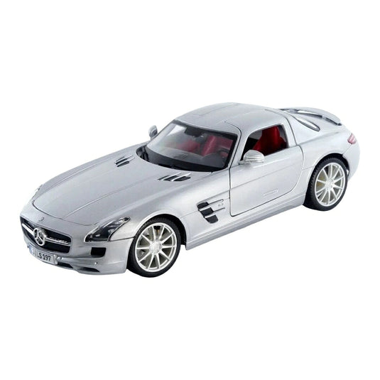 メルセデスベンツ SLS AMG 2010 シルバー / Maisto 1/18 ミニカー