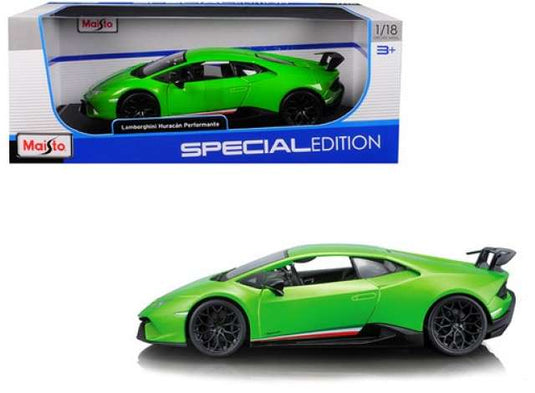 ランボルギーニ ウラカン ペルフォルマンテ グリーン Lamborghini Huracan / MAISTO 1/18 ミニカー