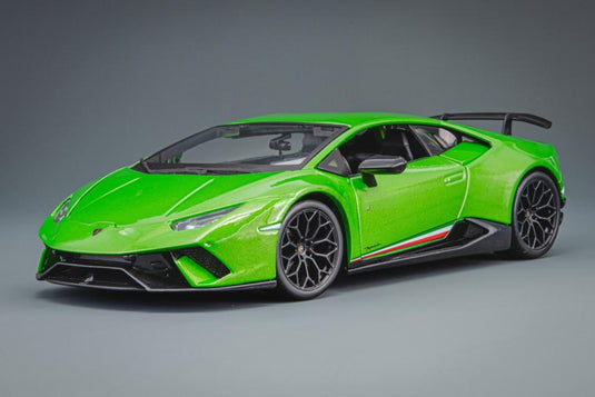 Lamborghini Huracan Performante 2018 ライトグリーンメタリック/ MAISTO 1/18 ミニカー