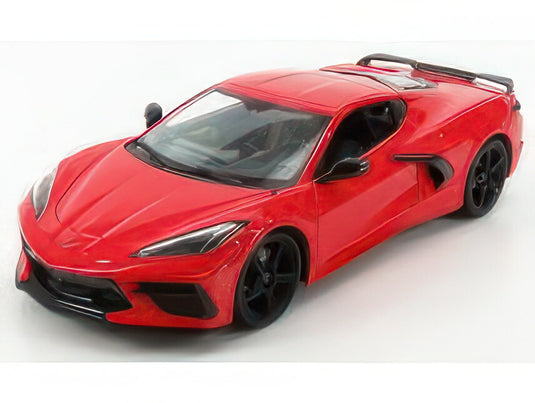 Chevroletシボレー Corvetteコルベット スティングレイ 2020 レッド 模型 / MAISTO 1/18 ミニカー 模型