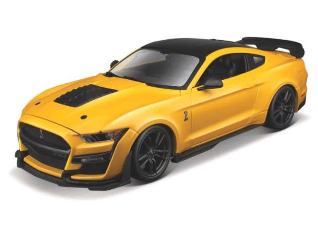 2020 Ford Mustang Shelby GT500 イエローブラック/MAISTO 1/18ミニカー
