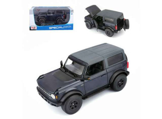 2021 フォード ブロンコ ワイルドトラック ブルー Ford Bronco ミニカー / MAISTO 1/18 ミニカー