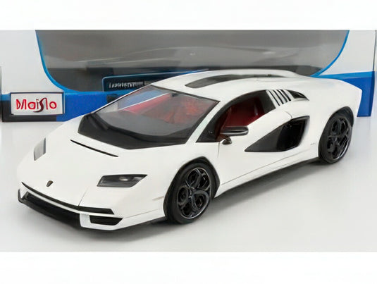 ランボルギーニ カウンタック LPI 800-4 ホワイト Lamborghini Countach / MAISTO 1/18 ミニカー