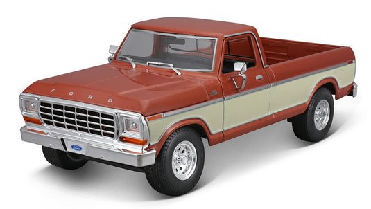 Fordフォード F-150 ピックアップ 1979 ブラウン トラック 模型 モデル / MAISTO 1/18 ミニカー 模型