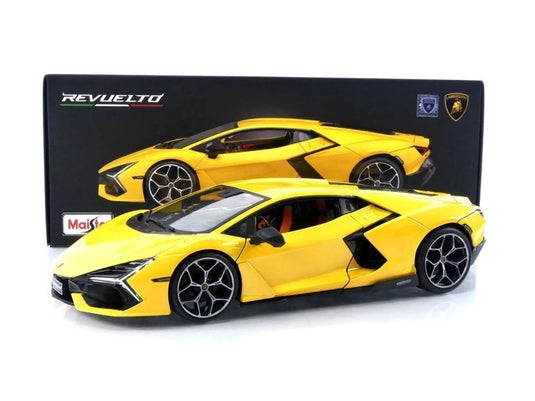 ランボルギーニ レヴエルト 2023 イエロー / Maisto 1/18 ミニカー