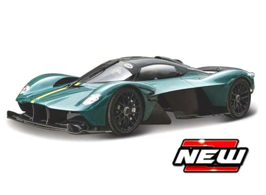 2022 アストンマーティン ヴァルキリー スペシャルエディション グリーン/イエロー / MAISTO 1/18 ミニカー