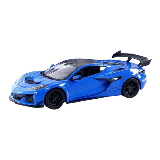 シボレー コルベット ZR1 2025 ブルー / Maisto 1/18 ミニカー