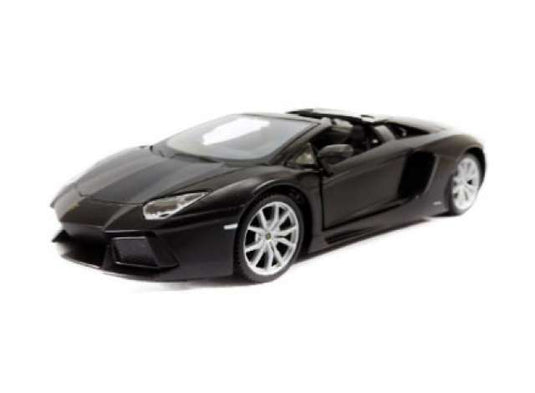 ランボルギーニ アヴェンタドール LP 700-4 ロードスター ブラック ミニカー / MAISTO 1/24 ミニカー