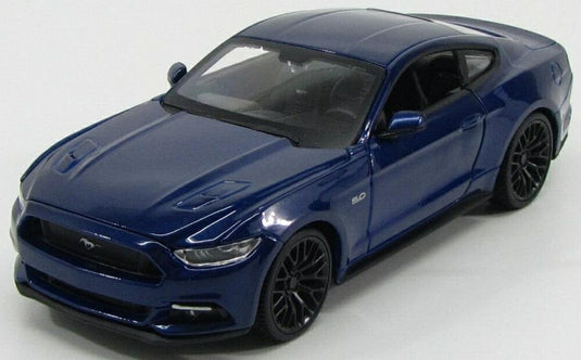 FORD USA マスタング クーペ 5.0 GT 2015 ブルーメタリック/ MAISTO 1/24 ミニカー